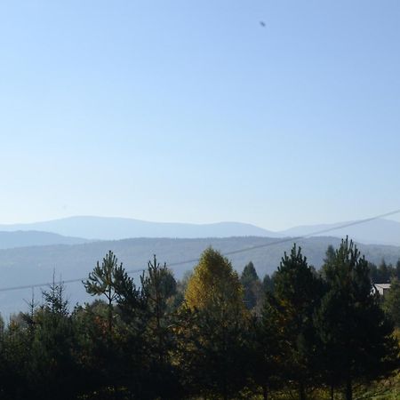 Chata Mioduszyna W Beskidach - Drewniany Dom Z Widokiem Na Babia Gore Villa Makow Podhalanski Exterior photo