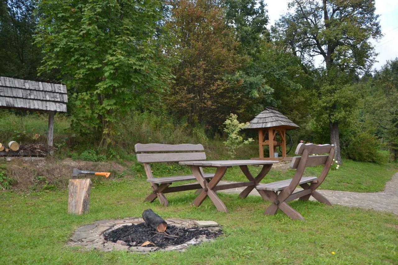 Chata Mioduszyna W Beskidach - Drewniany Dom Z Widokiem Na Babia Gore Villa Makow Podhalanski Exterior photo